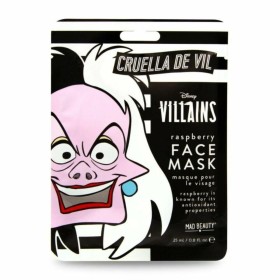 Máscara Facial Mad Beauty Disney Villains Cruella Framboesa (25 ml) de Mad Beauty, Máscaras - Ref: S4513510, Preço: 4,54 €, D...