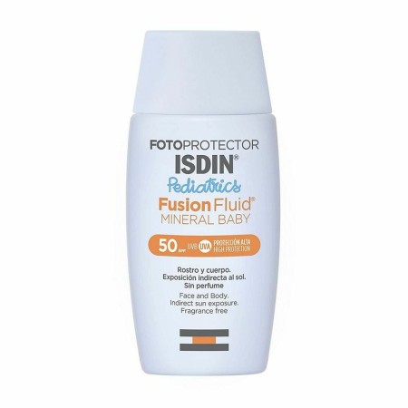 Sun Screen Lotion Isdin Pediatrics Mineral Baby Spf 50 50 ml by Isdin, Sun filters - Ref: S4516810, Price: 26,58 €, Discount: %