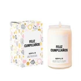 Scented Candle GOVALIS Feliz Cumpleaños (500 g) by GOVALIS, Sails - Ref: S4517138, Price: 25,79 €, Discount: %