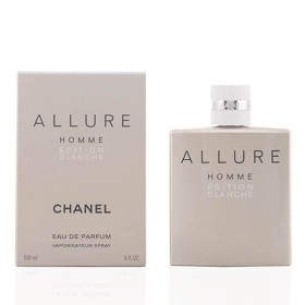 Men's Perfume Allure Homme Ed.Blanche Chanel EDP Allure Homme 150 ml by Chanel, Eau de Perfume - Ref: S0507571, Price: 182,54...