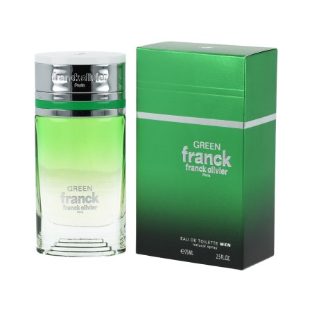 Perfume Homem Franck Olivier EDT Franck Green 75 ml de Franck Olivier, Água-de-colónia - Ref: S8306487, Preço: 18,37 €, Desco...