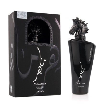 Unisex-Parfüm Lattafa EDP Maahir Black Edition 100 ml von Lattafa, Eau de Parfum - Ref: S8306538, Preis: 27,04 €, Rabatt: %