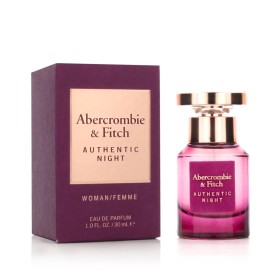 Perfume Mulher Abercrombie & Fitch EDP Authentic Night Woman 30 ml de Abercrombie & Fitch, Água de perfume - Ref: S8306591, P...