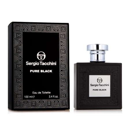 Perfume Homem Sergio Tacchini EDT Pure Black 100 ml de Sergio Tacchini, Água de perfume - Ref: S8308441, Preço: 11,95 €, Desc...