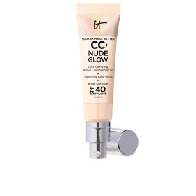 Base Cremosa per il Trucco It Cosmetics CC+ Nude Glow Fair light Spf 40 32 ml di It Cosmetics, Fondotinta - Rif: S05099901, P...