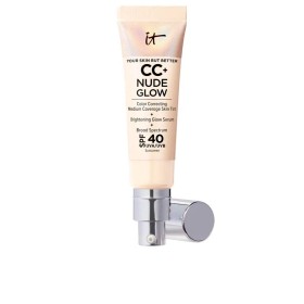 Base de Maquilhagem Cremosa It Cosmetics CC+ Nude Glow Fair Spf 40 32 ml de It Cosmetics, Bases - Ref: S05099907, Preço: 35,5...