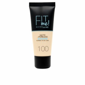 Base de Maquilhagem Fluida Maybelline Fit Me! Nº 100 Warm ivory 30 ml de Maybelline, Bases - Ref: S05101302, Preço: 10,64 €, ...