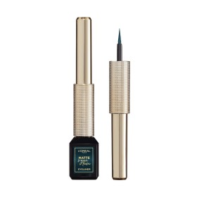 Eyeliner L'Oreal Make Up Matte Signature 04-emeraude (3 ml) de L'Oreal Make Up, Delineadores - Ref: S05101322, Preço: 9,63 €,...