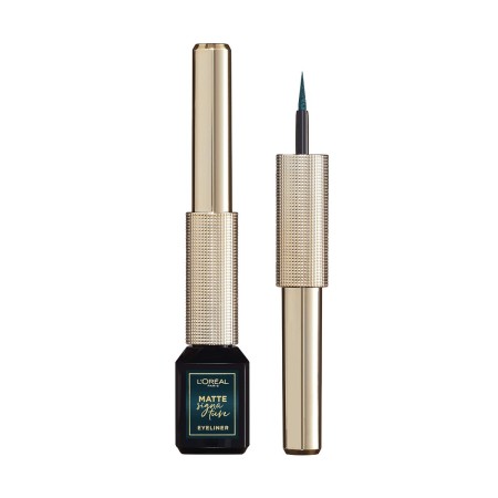 Eyeliner L'Oreal Make Up Matte Signature 04-emeraude (3 ml) de L'Oreal Make Up, Delineadores - Ref: S05101322, Precio: 9,63 €...