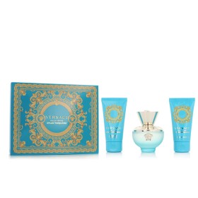 Conjunto de Perfume Mulher Versace EDT Dylan Turquoise 3 Peças de Versace, Conjuntos - Ref: S8315891, Preço: 51,62 €, Descont...