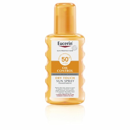 Crème Solaire pour le Corps en Spray Eucerin Transparent SPF 50 (200 ml) de Eucerin, Filtres solaires - Réf : S05101421, Prix...