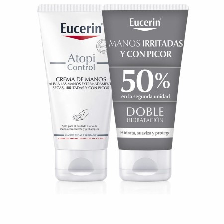 Hand Cream Eucerin AtopiControl 2 Units by Eucerin, Hand & Nail Creams - Ref: S05101433, Price: 13,61 €, Discount: %