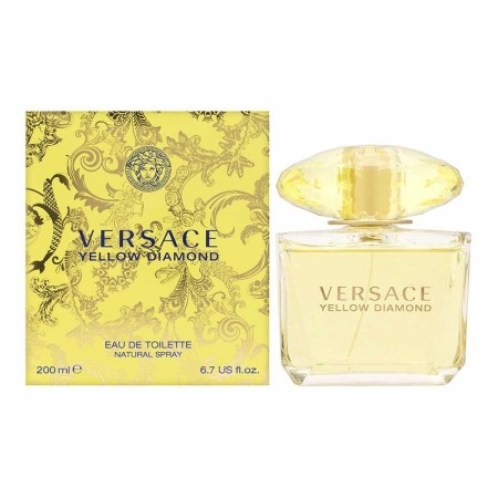 Women's Perfume Versace EDT Yellow Diamond 200 ml by Versace, Eau de Toilette - Ref: S8316429, Price: 83,78 €, Discount: %