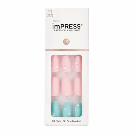 Faux ongles Kiss imPRESS color Dew Drop (30 Unités) de Kiss, Faux ongles et accessoires - Réf : S8316904, Prix : 10,38 €, Rem...