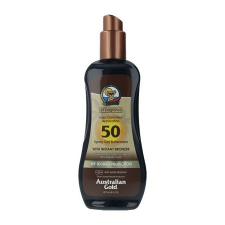 Spray Protecteur Solaire Australian Gold Instant Bronzer Spf 50 de Australian Gold, Filtres solaires - Réf : S8320139, Prix :...