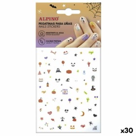 Autocollants pour ongle Alpino Halloween (30 Unités) de Alpino, Accessoires pour l'art des ongles - Réf : S8429239, Prix : 31...