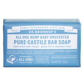 Saponetta Dr Bronner's Baby 140 g di Dr Bronner's, Saponette - Rif: M0113745, Prezzo: 7,11 €, Sconto: %