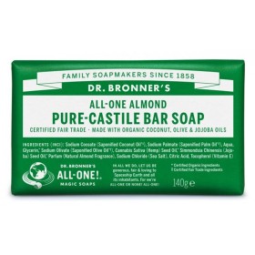 Savon Dr Bronner's 140 g Amandes de Dr Bronner's, Pastilles de savon - Réf : M0115291, Prix : 6,78 €, Remise : %