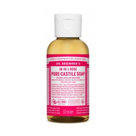 Jabón Líquido Dr Bronner's 60 ml Rosas de Dr Bronner's, Geles y jabones - Ref: M0115946, Precio: 4,46 €, Descuento: %