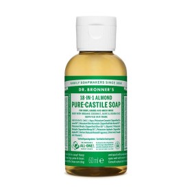 Sabonete Líquido Dr Bronner's 60 ml Amêndoas de Dr Bronner's, Géis e sabonetes - Ref: M0115950, Preço: 4,55 €, Desconto: %