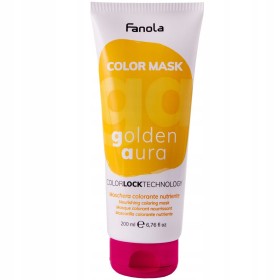 Máscara com pigmentos coloridos Fanola 200 ml Golden Aura de Fanola, Máscaras - Ref: M0118780, Preço: 6,58 €, Desconto: %