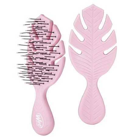 Detangling Hairbrush The Wet Brush Go Green Pink Mini by The Wet Brush, Hairbrushes - Ref: M0121146, Price: €9.34, Discount: %