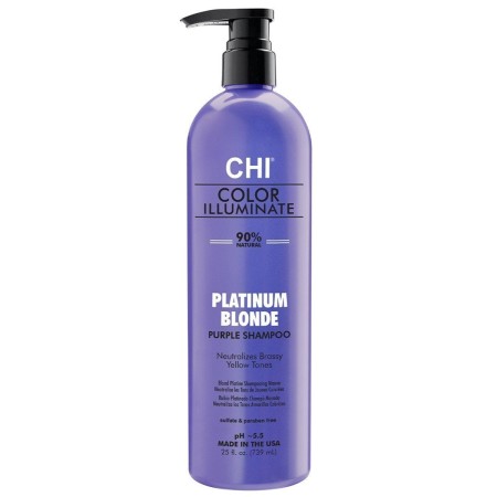 Shampoing Neutraliseur de Couleur Farouk Chi Color Illuminate Platinum Blonde 739 ml de Farouk, Shampooings - Réf : M0122171,...