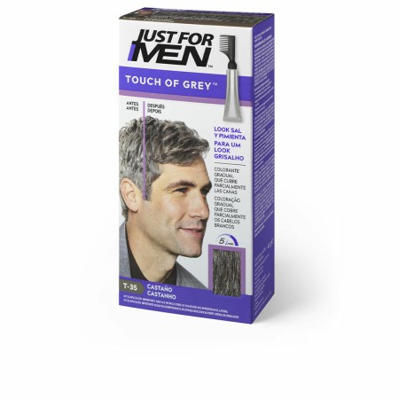 Dauerfärbung Just For Men Touch Of Grey Kastanie 40 g von Just For Men, Farben - Ref: S05101772, Preis: 14,82 €, Rabatt: %