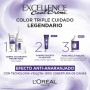 Tintura Permanente in Crema L'Oreal Make Up Excellence 8,11 Biondo Chiaro Cenere 192 ml di L'Oreal Make Up, Colore permanente...