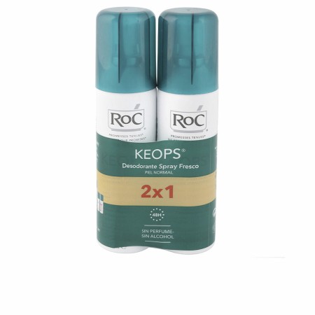 Desodorizante em Spray Roc Keops Spray Fresco Fresco Spray 2 Peças (2 x 150 ml) de Roc, Desodorizantes - Ref: S05101949, Preç...