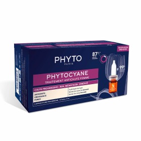 Ampolas Antiqueda Phyto Paris Phytocyane Progressive 12 x 5 ml de Phyto Paris, Produtos para queda do cabelo - Ref: S05103204...