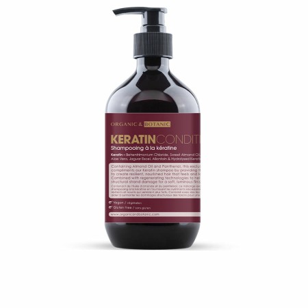 Condicionador Organic & Botanic Keratin (500 ml) de Organic & Botanic, Acondicionadores - Ref: S05103270, Preço: 18,86 €, Des...