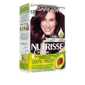 Teinture permanente Garnier Nutrisse Cassis Nº 4,26 de Garnier, Coloration permanente - Réf : S05103403, Prix : 7,61 €, Remis...