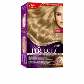 Tintura Permanente Wella Color Perfect 7 Nº 8/1 Capelli Brizzolati 60 ml Biondo Chiaro Cenere di Wella, Colore permanente - R...