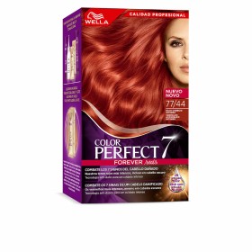 Permanent Dye Wella Color Perfect 7 Nº 77/44 Red Grey Hair 60 ml by Wella, Permanent Colour - Ref: S05103973, Price: 13,25 €,...