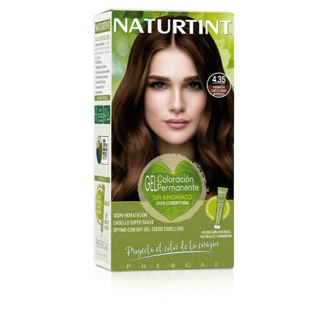 Permanent Dye Naturtint Naturtint 4.35 marrón capuccino intenso Ammonia-free (170 ml) by Naturtint, Permanent Colour - Ref: S...