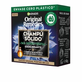 Champú Sólido Garnier Original Remedies Equilibrante Carbón magnético (60 g) de Garnier, Champús - Ref: S05109516, Precio: 10...