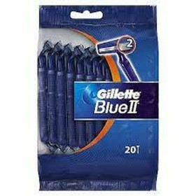 Einweg-Rasierklingen Gillette Blue II 20 Stück von Gillette, Herren - Ref: S05112555, Preis: 9,38 €, Rabatt: %