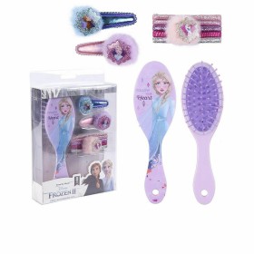 Set Prodotti per capelli da Bambino Disney Princess Belleza Accesorios Frozen Lote 8 Pezzi Frozen di Disney Princess, Spazzol...