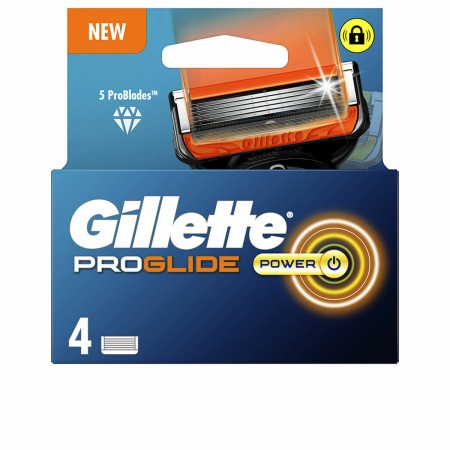 Shaving Razor Gillette Fusion Proglide Power (4 Units) by Gillette, Men - Ref: S05115346, Price: 19,95 €, Discount: %