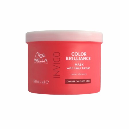 Revitalising Mask Wella Invigo Color Brilliance Coloured Hair Thick hair 500 ml by Wella, Deep Conditioners & Treatments - Re...