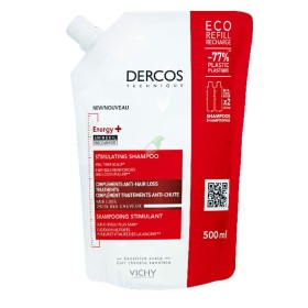 Champô Antiqueda Vichy Dercos Energy+ Recarga 500 ml de Vichy, Produtos para queda do cabelo - Ref: S05116969, Preço: 24,73 €...