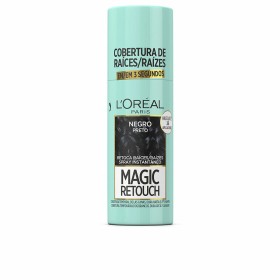 Spray Temporal Corretor de Raízes L'Oréal Paris Magic Retouch Preto 75 ml de L'Oréal Paris, Corretor de cor - Ref: S05120401,...