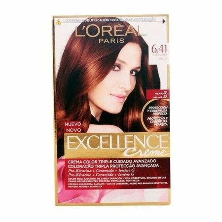 Permanent Dye Excellence L'Oreal Make Up Excellence Nº 9.0-rubio muy claro Nº 8.0-rubio claro 192 ml by L'Oreal Make Up, Perm...