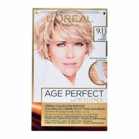 Antiaging Dauerfärbung Excellence Age Perfect L'Oreal Make Up Excellence Age Perfect Nº 9.0-rubio muy claro Nº 8.0-rubio clar...