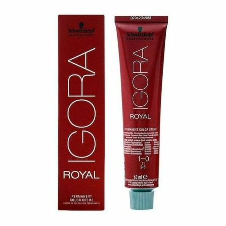 Teinture permanente Igora Royal Schwarzkopf Igora Royal 1-0 Nº 1-0 Nº 9.0-rubio muy claro Nº 8.0-rubio claro 60 ml de Schwarz...