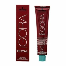 Tintura Permanente Igora Royal Schwarzkopf Igora Royal 7-4 Nº 7-4 Nº 9.0-rubio muy claro Nº 8.0-rubio claro 60 ml di Schwarzk...