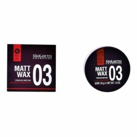 Starkes Fixierwachs Matt Wax Salerm (50 g) von Salerm, Frisier-Cremes & Wachs - Ref: S0532882, Preis: 10,50 €, Rabatt: %