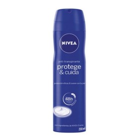 Desodorizante em Spray Protege & Cuida Nivea (200 ml) de Nivea, Desodorizantes - Ref: S0542430, Preço: 4,76 €, Desconto: %