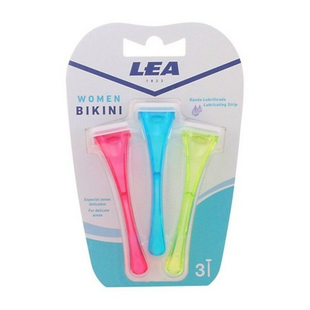 Máquinas de Barbear Descartáveis Bikini Lea Woman Bikini (3 uds) (1 Unidade) de Lea, Mulher - Ref: S0542731, Preço: 3,56 €, D...